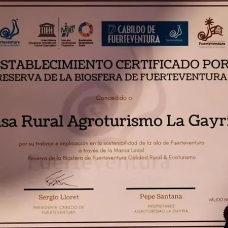 Country house La Gayria *